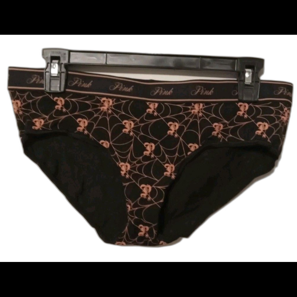 Victoria Secret Pink Halloween Hipster Panties Size L